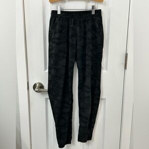 Black Camouflage Girl’s Pants